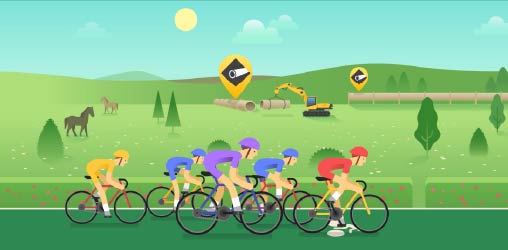 vidéo motion design pour le Groupe Colas